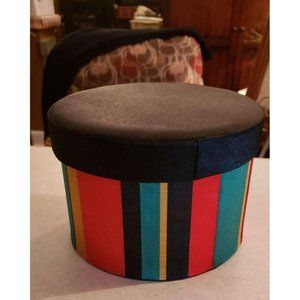 Striped 6x4 Satin gift box